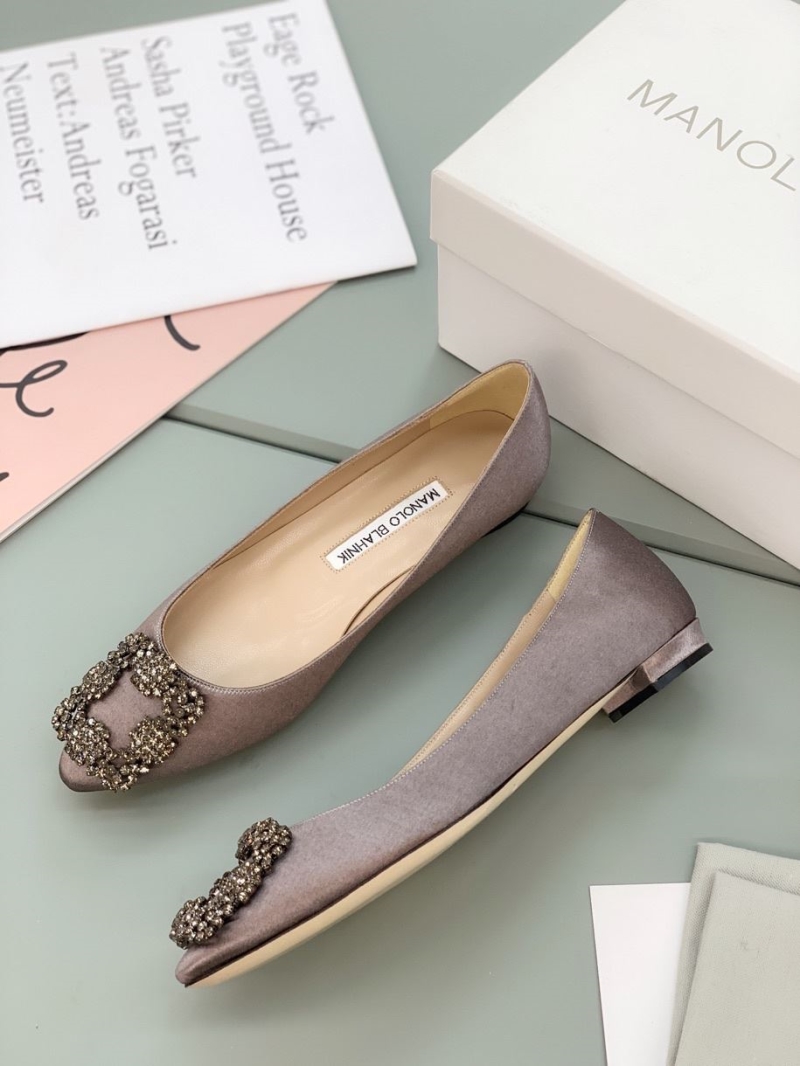 Manolo Blahnik flat shoes